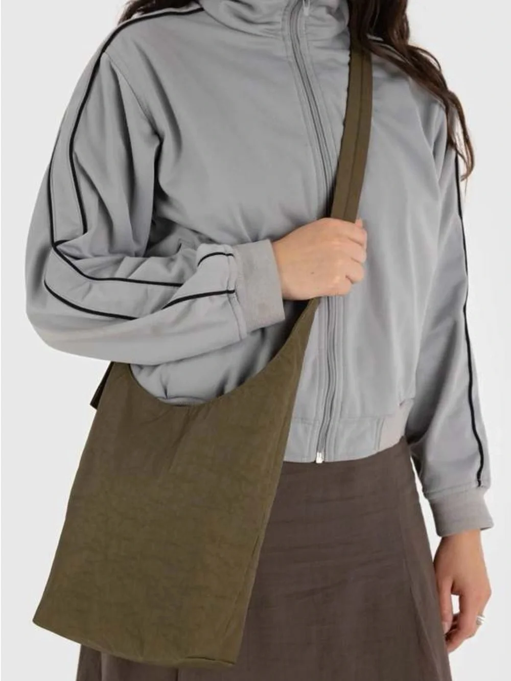 NWOT Baggu Small Nylon Sling in Seaweed